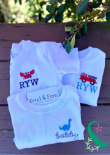 Load image into Gallery viewer, Crewneck with Personalized Left Chest Embellishment