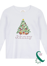 Load image into Gallery viewer, Vintage Christmas Tree Shirt (Long sleeve or Short sleeve)