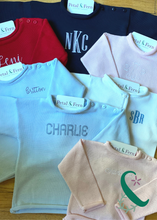 Load image into Gallery viewer, Rollneck Sweater with Monogram or Name