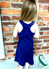 Load image into Gallery viewer, Racer Back Dress with Floral Personalization (Special Order)