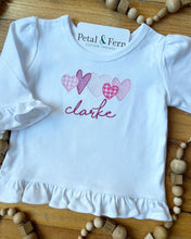 Load image into Gallery viewer, Valentine Hearts (Long Sleeve or Short Sleeve)