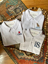 Load image into Gallery viewer, Collared Polo with Personalized Left Chest Embellishment