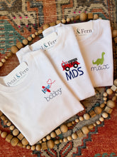 Load image into Gallery viewer, Crewneck with Personalized Left Chest Embellishment