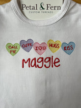 Load image into Gallery viewer, Candy Hearts (Long Sleeve or Short Sleeve)
