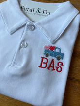 Load image into Gallery viewer, Collared Polo with Personalized Left Chest Embellishment