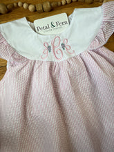 Load image into Gallery viewer, Seersucker Flutter Sleeve Dress