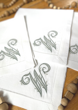 Load image into Gallery viewer, Monogrammed Dinner Napkins