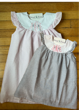 Load image into Gallery viewer, Seersucker Flutter Sleeve Dress