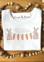 Load image into Gallery viewer, Bunnies and Carrots (Girl)