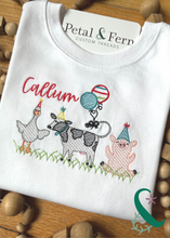 Load image into Gallery viewer, Farm Animal Party (Long sleeve or Short sleeve)