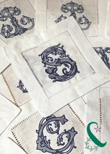 Load image into Gallery viewer, Monogrammed Cocktail Napkins