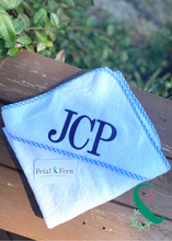 Load image into Gallery viewer, Hooded Towel with Name or Monogram 32"x 32"