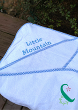 Load image into Gallery viewer, Hooded Towel with Name or Monogram 32"x 32"