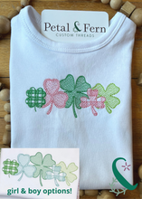 Load image into Gallery viewer, Shamrocks (Long sleeve or Short sleeve)