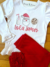 Load image into Gallery viewer, Santa &amp; Cookies (Girl)

