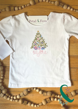 Load image into Gallery viewer, Vintage Christmas Tree Shirt (Long sleeve or Short sleeve)
