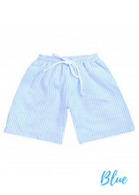 Load image into Gallery viewer, Seersucker Swim Trunks
