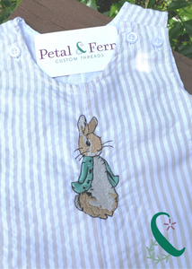 Peter Rabbit Seersucker Jon Jon