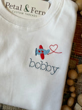 Load image into Gallery viewer, Crewneck with Personalized Left Chest Embellishment
