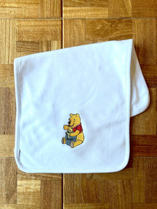 Winnie the Pooh Hunny Pot Burp Cloth