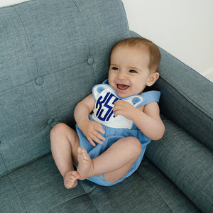 Knit Sunsuit with Monogram or Name (Special Order)